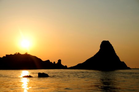 Islands of the Cyclops at Dawn Sicily Italy - Creative Commons by gnuckx