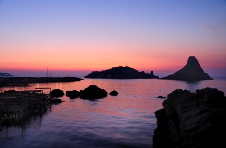 Islands of the Cyclops at Dawn Sicily Italy - Creative Commons by gnuckx