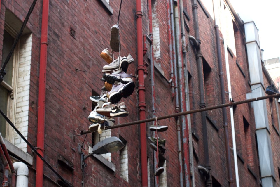 Melbourne Tosses Shoes