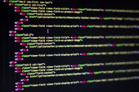 Coding website development website photo