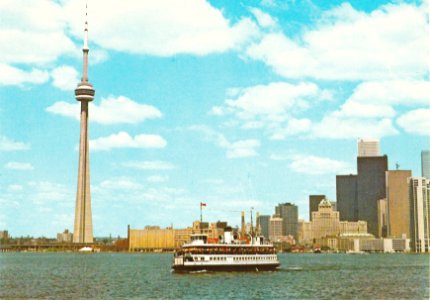 Toronto Island Ferry Postcard photo