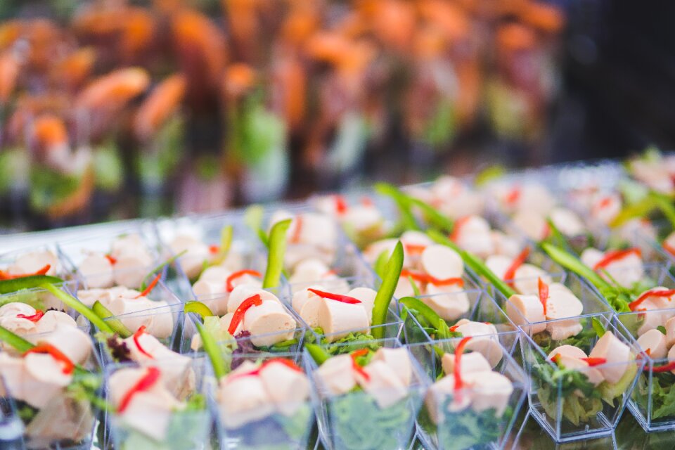 Finger catering event