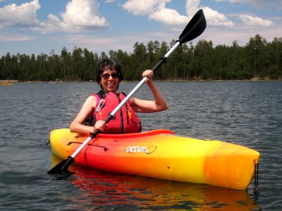 Judy's First Kayak Trip photo
