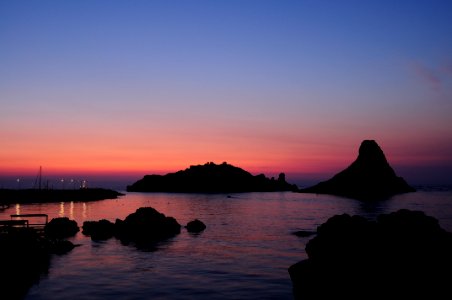 Islands of the Cyclops at Dawn Sicily Italy - Creative Commons by gnuckx