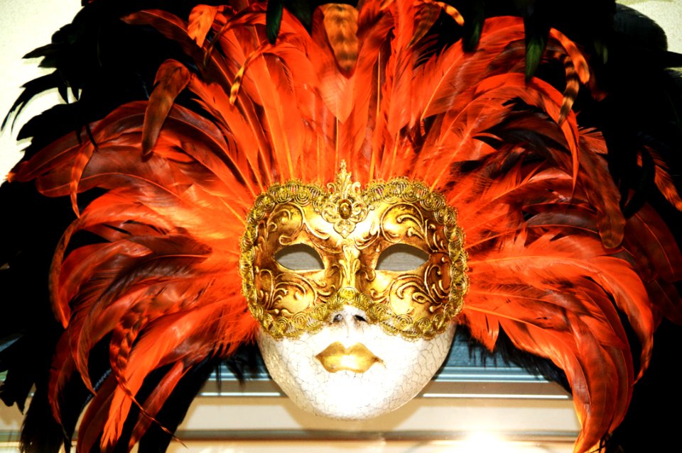 Venetian Carnival Mask - Maschera di Carnevale - Venice Italy - Creative Commons by gnuckx