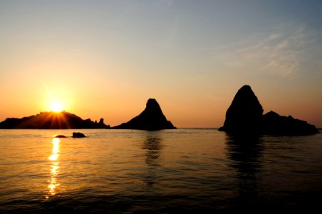 Islands of the Cyclops at Dawn Sicily Italy - Creative Commons by gnuckx