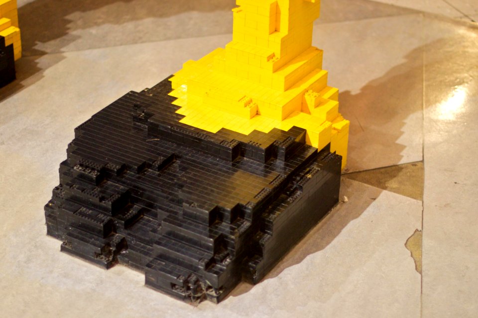 One Giant Lego Foot