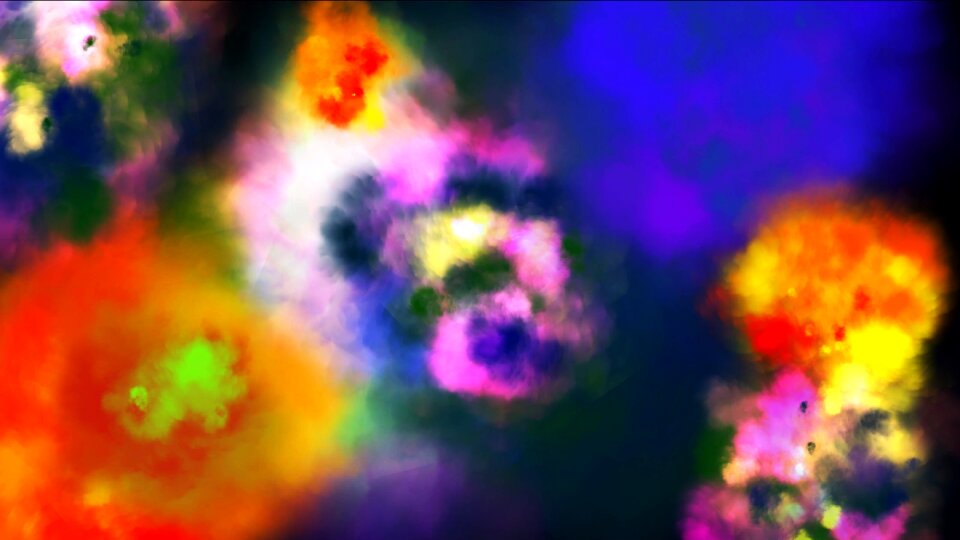 Colorful shining pattern
