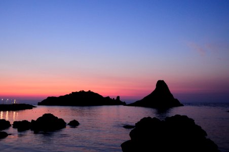 Islands of the Cyclops at Dawn Sicily Italy - Creative Commons by gnuckx