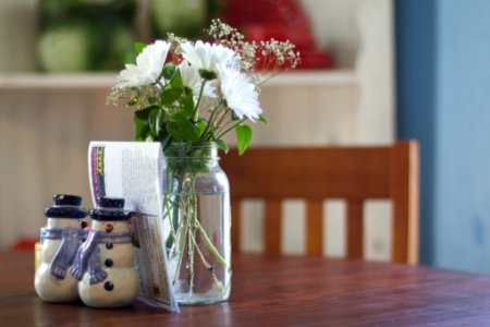 Quiet Table at the Randall House