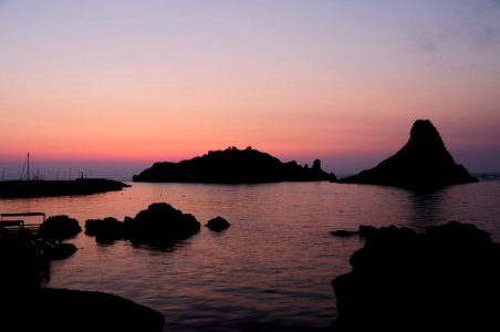 Islands of the Cyclops at Dawn Sicily Italy - Creative Commons by gnuckx