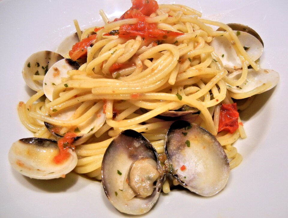 Olive oil basil food