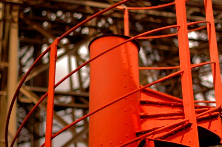 Original stairs of the Eiffel tower - creative commons by gnuckx photo