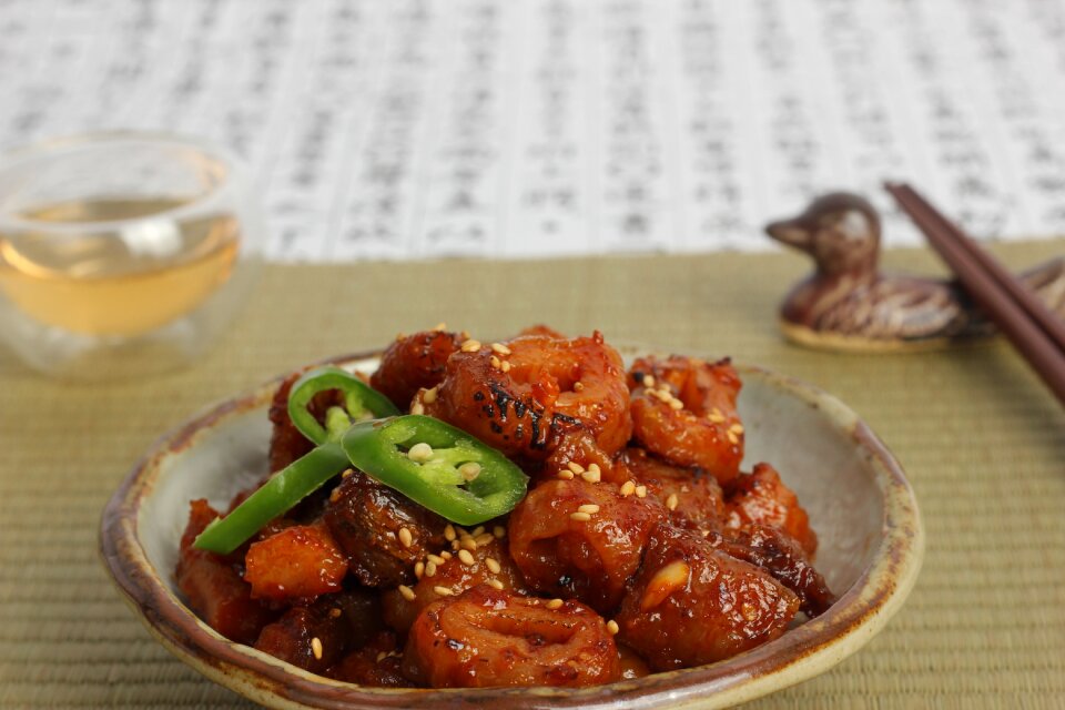 Cooking delicious asian