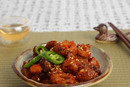 Cooking delicious asian