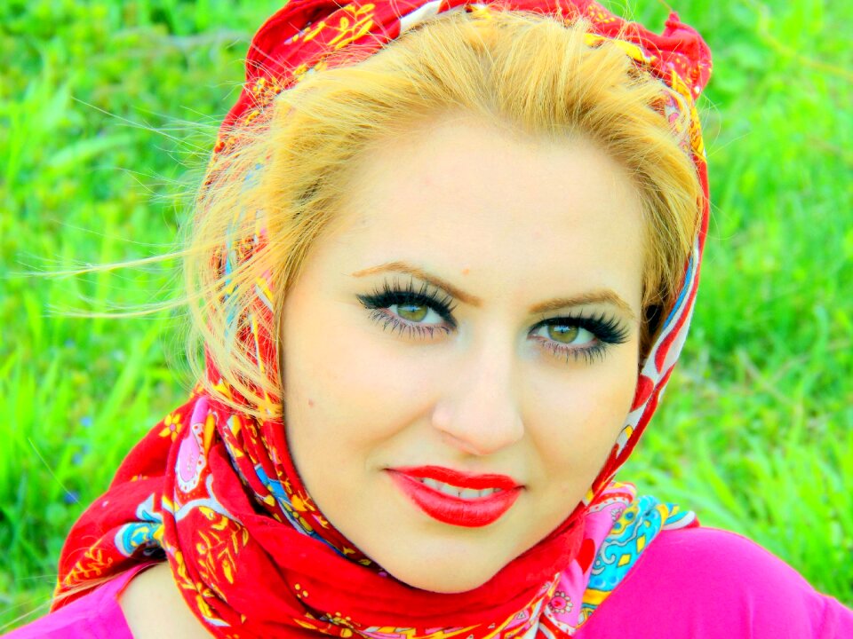 Seduction smile beauty