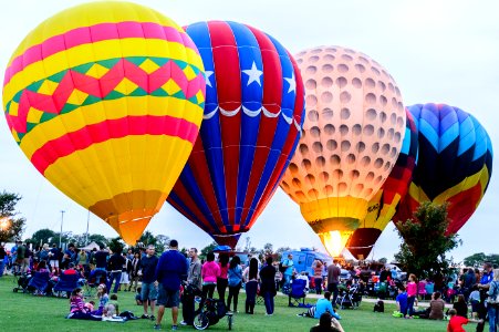 Hot air balloons