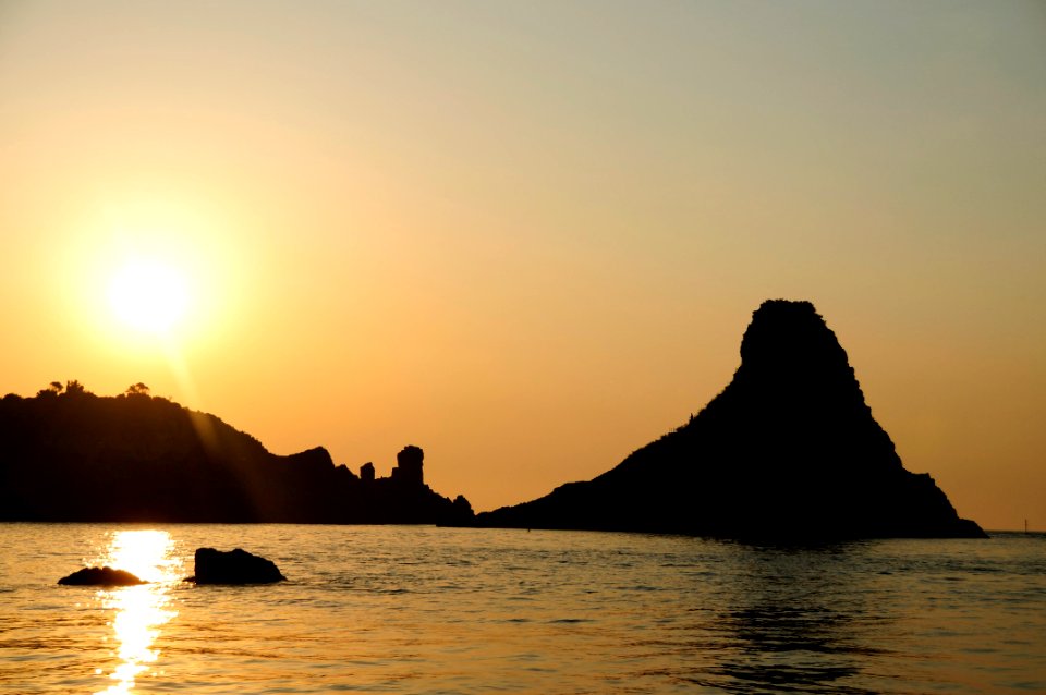 Islands of the Cyclops at Dawn Sicily Italy - Creative Commons by gnuckx