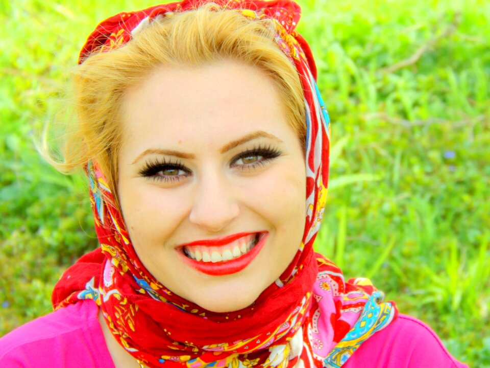 Seduction smile beauty