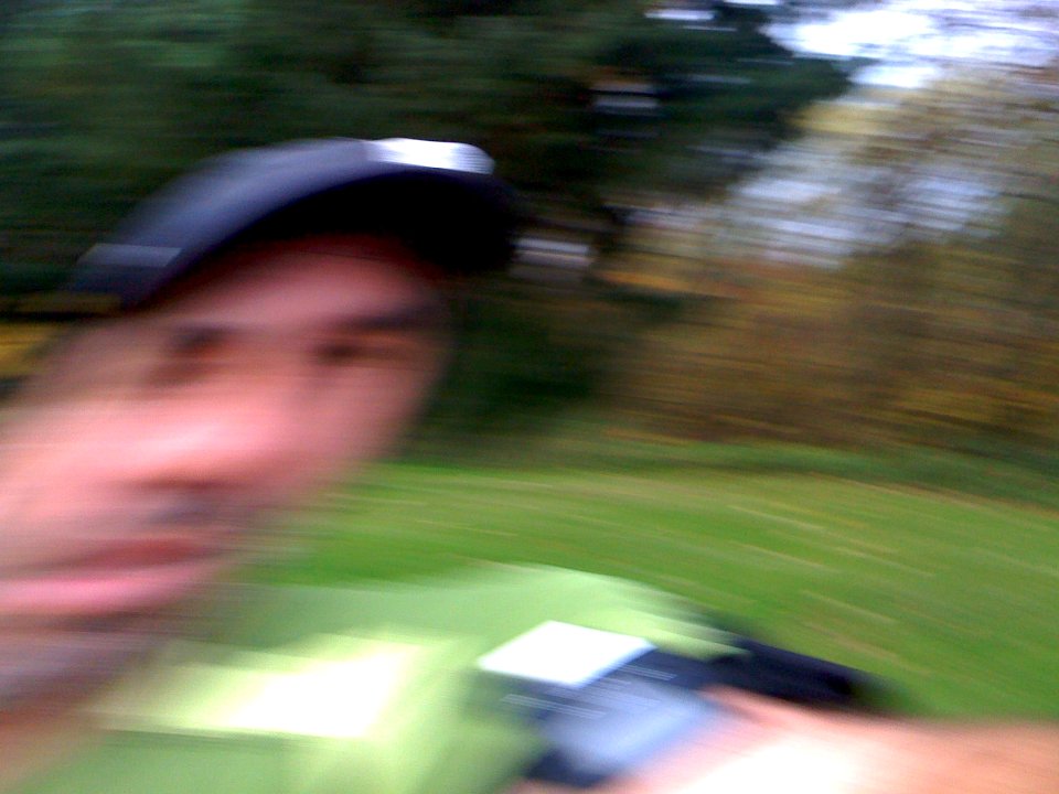 Running So Fast I am a Blur