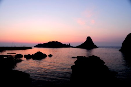 Islands of the Cyclops at Dawn Sicily Italy - Creative Commons by gnuckx