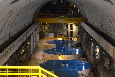 Gleidson Santos 100 M de profundidade onde fica as turbinas que geram energia ComplexoHidreletrico  Paulo Afonso - BA