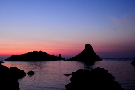 Islands of the Cyclops at Dawn Sicily Italy - Creative Commons by gnuckx