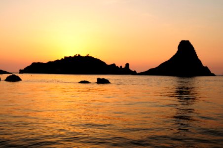 Islands of the Cyclops at Dawn Sicily Italy - Creative Commons by gnuckx