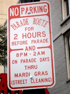 Special Street Signs