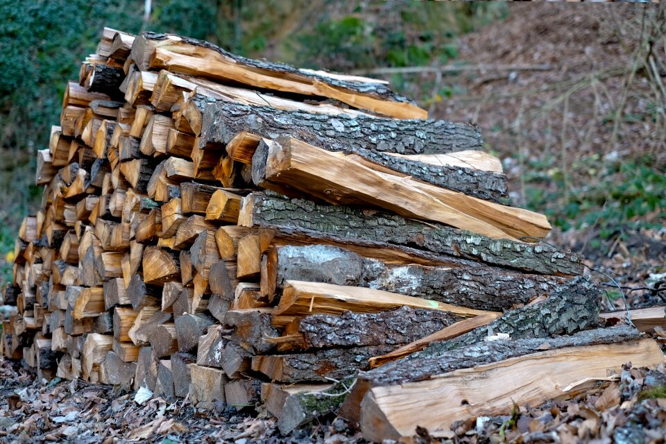 Growing stock stacked up storage