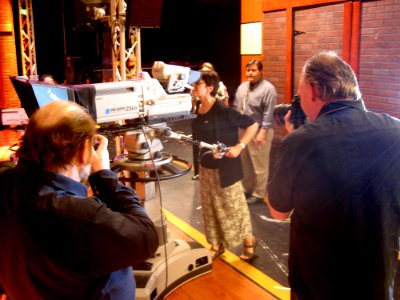 Joan Behind the Camera