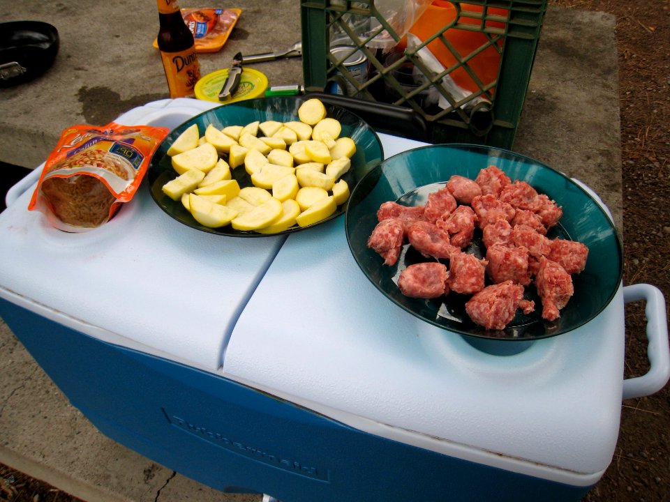 Hodge Podge Camping Meal
