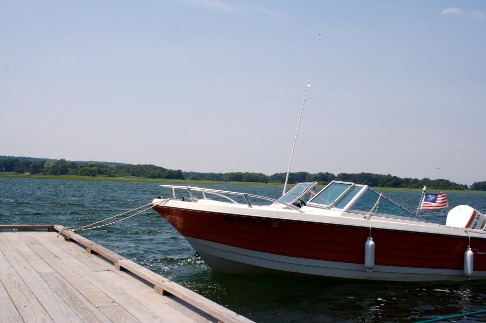 Tredwells Island Warf High Tide