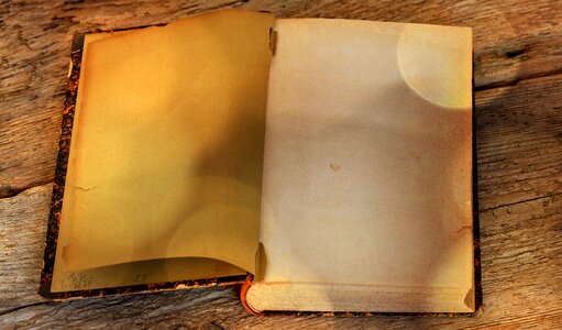 Old book pages empty pages