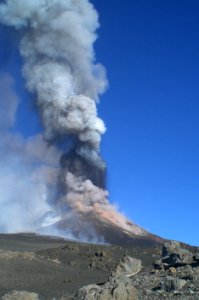 Etna Volcano Paroxysmal Eruption October 26 2013 - Creative Commons by gnuckx