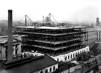 1929 (Mar 1) A Section Admin Bldg looking NE USDA Construction Photo Collection (1)