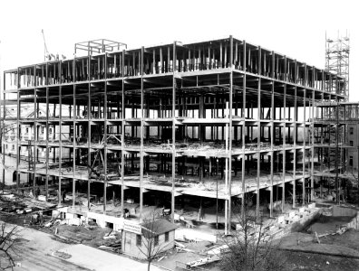 1928 (Dec 1) A Sect Admin Bldg Looking NW USDA Construction Photo Collection (1)