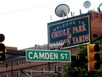 Camden Yards is on Camden St