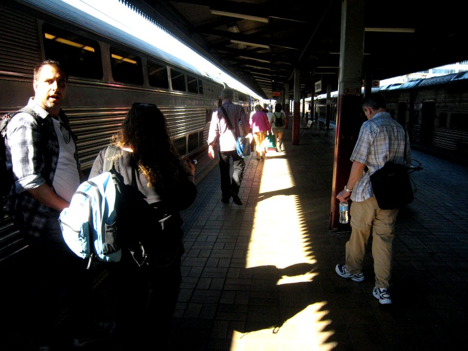 Boarding the Train