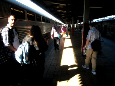 Boarding the Train