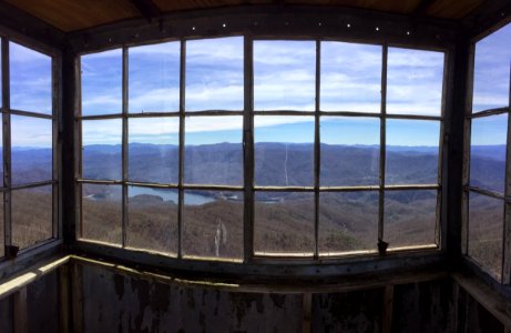 View from Shuckstack Fire Tower photo