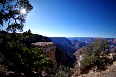 sun over the big crack