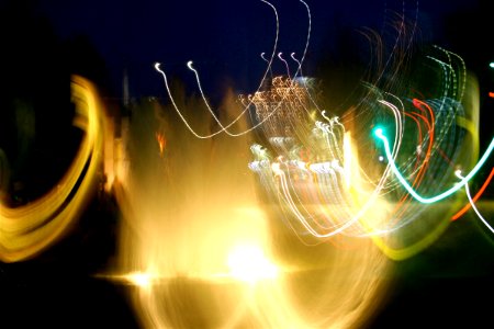 Lightpainting Near Dallas Museum of Art
