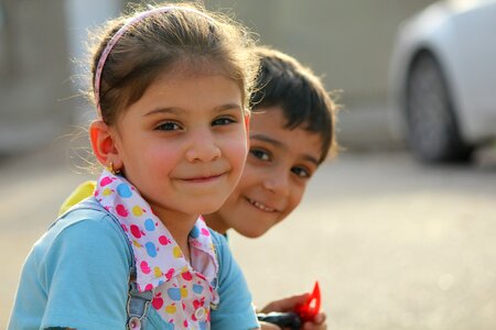 Kids cute hair photo