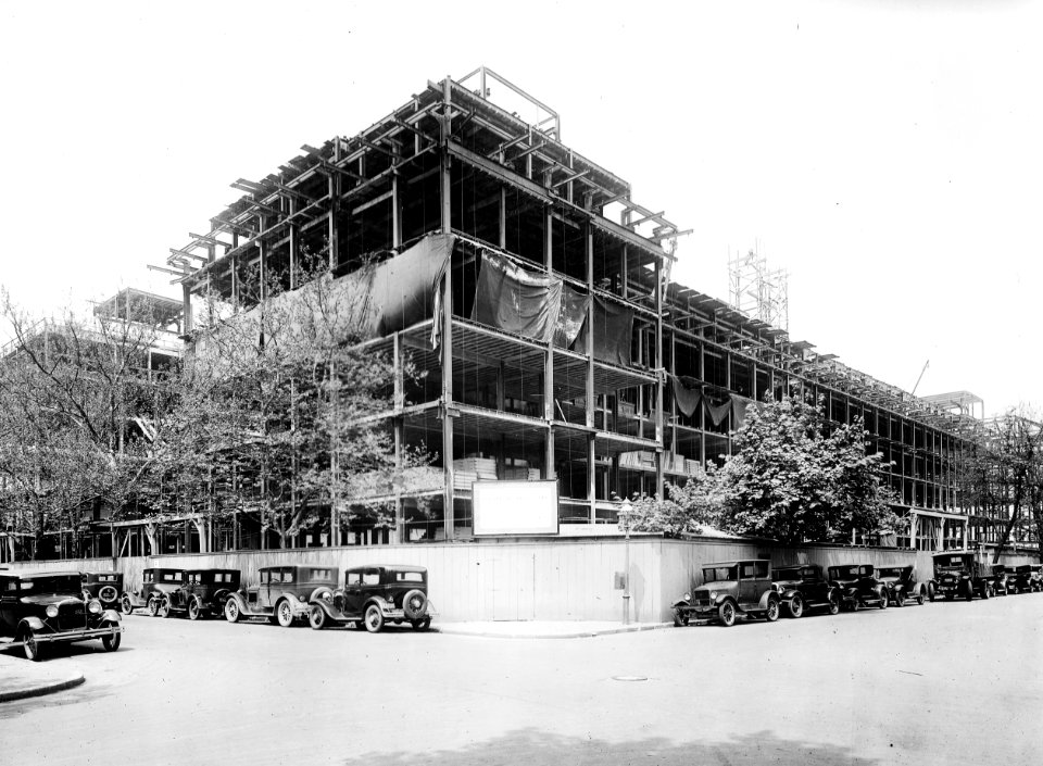 1931 (May 1) South Bldg looking NW USDA Construction Photo Collection (1)