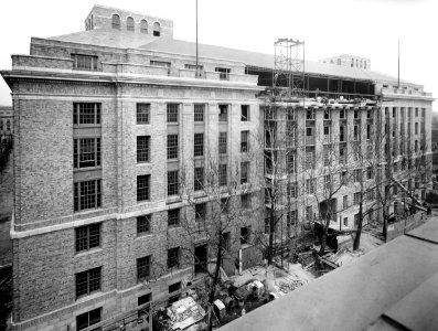 1932 (Jan 2) South Bldg looking NE USDA Construction Photo Collection (1)