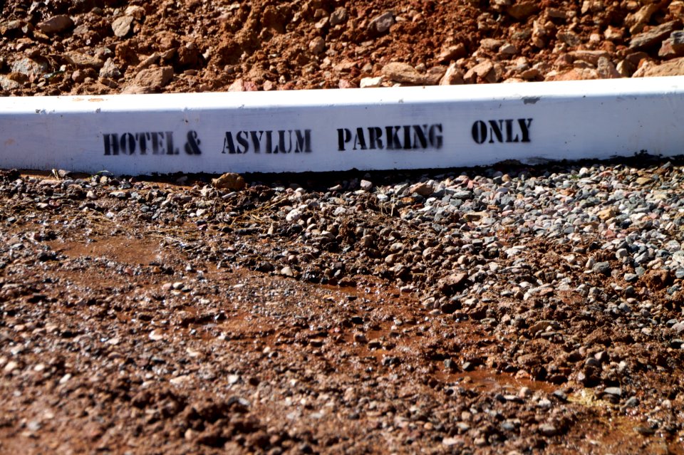 It's a Hotel and and Asylum!