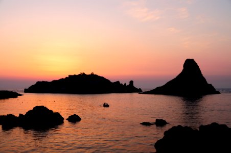 Islands of the Cyclops at Dawn Sicily Italy - Creative Commons by gnuckx
