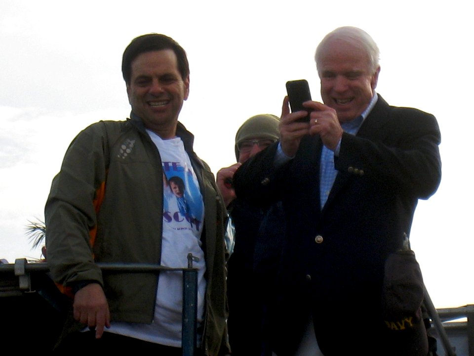 McCain Digs His iPhone?