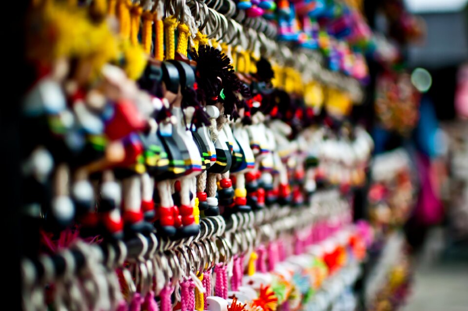 Twine wooden decoration